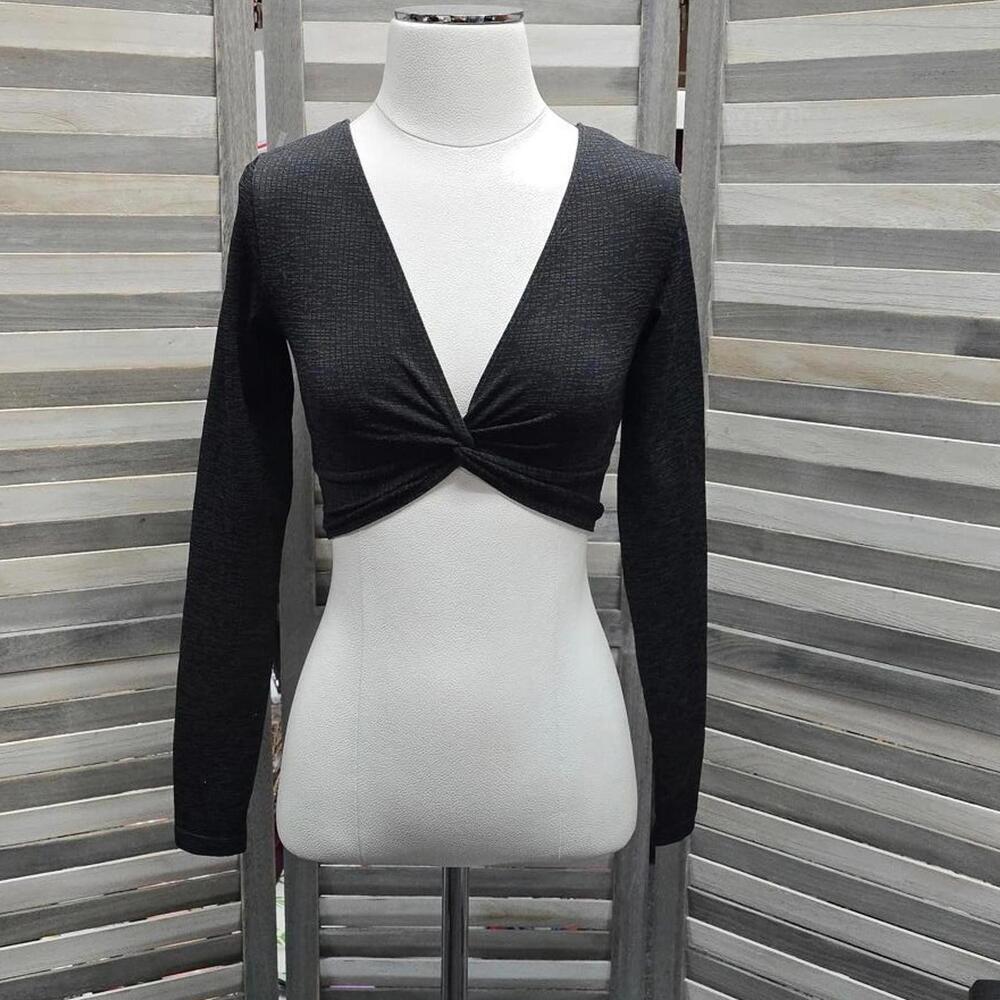 Women's Wear 2 Ways Long Sleeve Crop Top | JoyLab | X Small